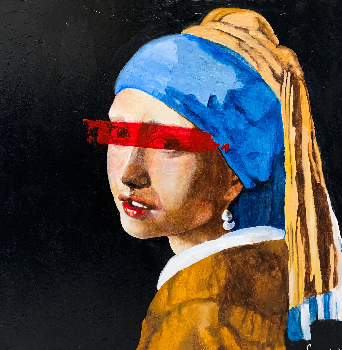 " Red Line on Vermeer "